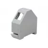 Logilink | Adapter na szynę DIN do 1 modułu Keystone RJ45 | MP0053