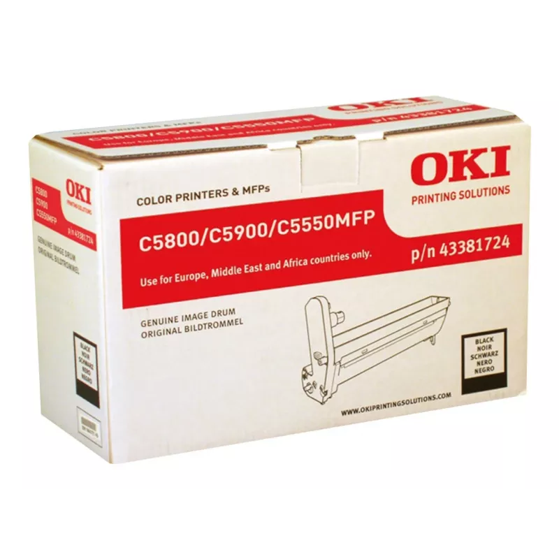 OKI bęben światłoczuły, czarny, do C5800 C5900 C5550MFP, 20000 stron