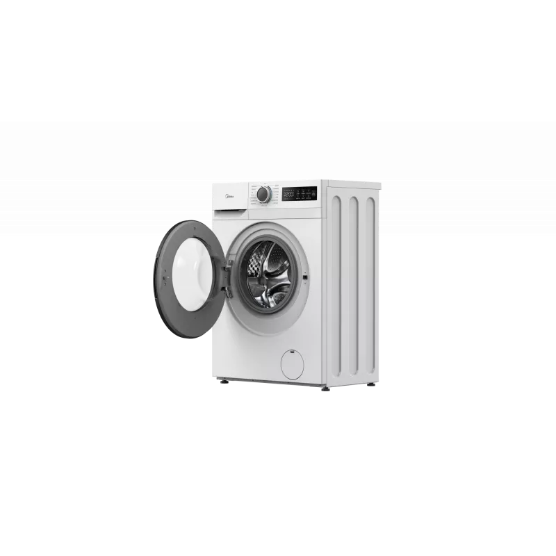 Pralka ładowana od przodu Midea MF110W70B/W-HR — 7 kg, 1200 obr./min, A, 60×40 cm, wyświetlacz LED, para, biała