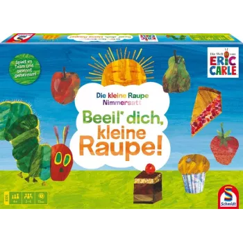 Die kleine Raupe Nimmersatt: Beeil‘ dich, kleine Raupe, gra planszowa