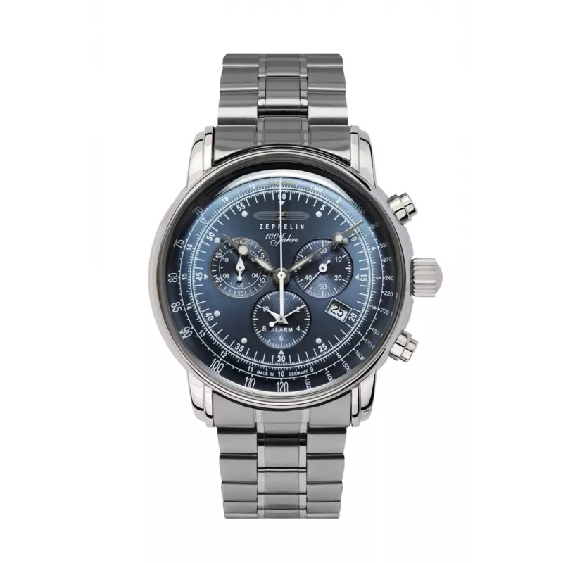 Quartz Watch Zeppelin 100 Jahre 7680MB3 Czarny