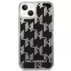 Karl Lagerfeld KLHCP14MLMNMK iPhone 14 Plus 6.7 hardcase czarny / czarny Liquid Glitter Monogram