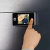 Wizjer cyfrowy Yale 45-0500-1432-00-6011 — 3,2-calowy LCD, kąt widzenia 105°, kąt 110°, czarny, 2×AAA