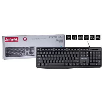Activejet K-3803S Klawiatura USB