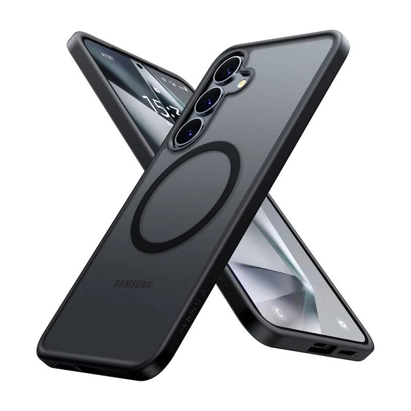 Torras Guardian magnetyczne etui z podstawką do Galaxy S25+, czarne (X00FX2230)
