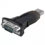 Wentronic Goobay USB Serial RS232 Converter mini, Czarny - USB 2.0-Plug (Type A) > D-SUB/RS-232-Plug (9-pin) (69822)