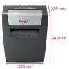Rexel Momentum X406 niszczarka do papieru z cięciem krzyżowym P4, cięcie cząstkowe, 4 x 28 mm, 15 L, 125 arkuszy, 70 dB, przyciski