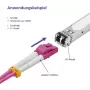 Światłowodowy kabel Helos 5m OM4 LC/SC