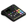 Kontroler studyjny RØDE Caster Duo Czarny — 2 combo XLR/TRS, 2 wyjścia liniowe TRS, 48 kHz, 24-bit, ekran dotykowy, Wi‑Fi, Bluetooth