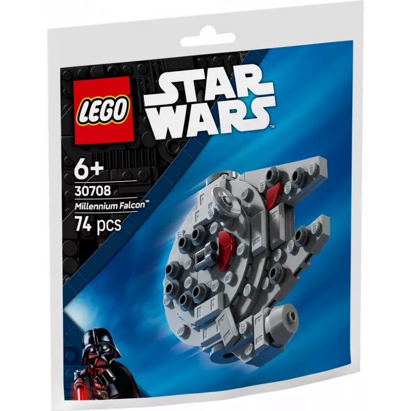 LEGO Construction Toy 30708 Star Wars Millennium Falcon Mini-Model Polybag, mały zestaw kolekcjonerski