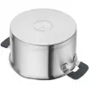 ZWILLING SIMPLIFY 66870-004-0 Zestaw garnków Stal nierdzewna 4 szt. Srebrny Czarny