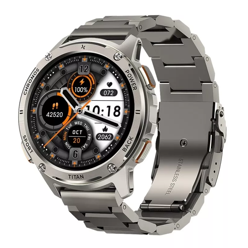Smartwatch FW110 Titan Chronos srebrny