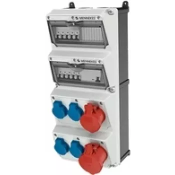MENNEKES Elektrotechnik GmbH & Co. KG Kombinacja gniazd CEE 940007 AMAXX (940007)