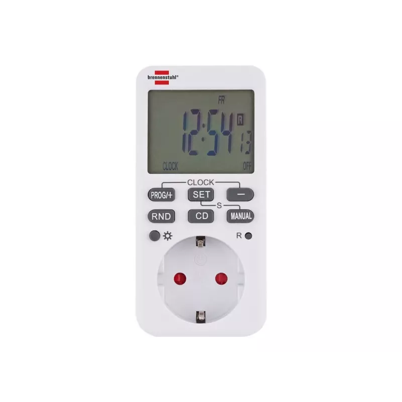 brennenstuhl Comfort-Line - Automatischer Netzschalter - Wechselstrom 230 V - 3600 Watt - Ausgangsanschlüsse: 1 - weiß (1506320)