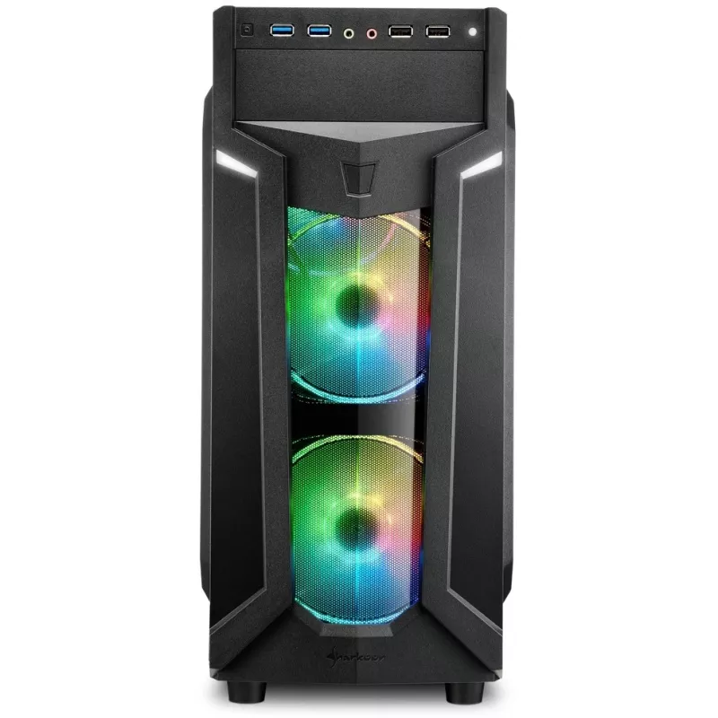 Obudowa PC Sharkoon VG6-W RGB Midi Tower Czarna