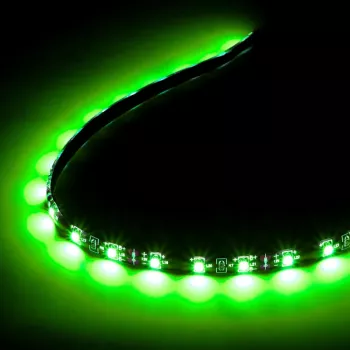 Uniwersalna listwa świetlna Lamptron FlexLight Pro — wielokolorowa obudowa, zielone światło