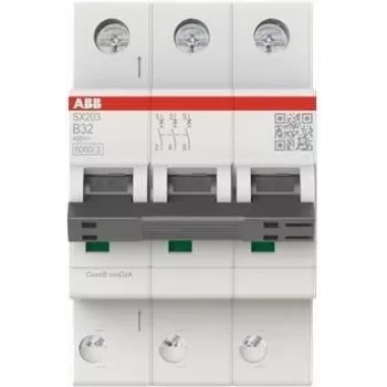 ABB Wyłącznik nadprądowy SX203-B32 Flexline B-Char.6kA 32A 3P (2CDS253003R0325)