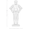 LEGO figura do zbudowania Star Wars C-3PO model 75398 — 1138 elementów, 380 mm kolekcjonerski model na wystawę