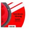 Przedłużacz VERTEX PB25METAL 3x2,5 mm Czarny