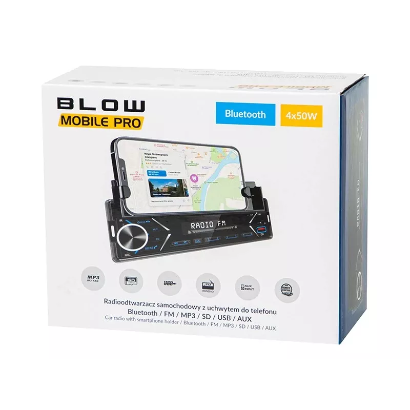 Radio BLOW MOBILE PRO 1DIN Holder SMART