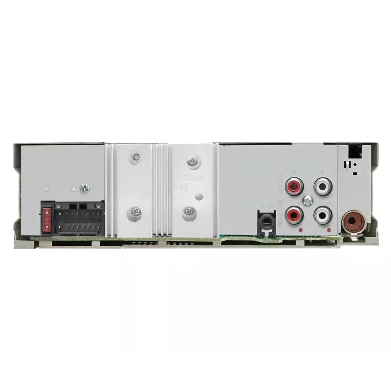 Radio samochodowe JVC KDX-382BT z Bluetooth i USB — pojedynczy DIN, wejście AUX, tuner FM