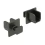 Osłona zabezpieczająca gniazdo DELOCK 64010, polipropylen, czarna, 12,2×15,2×12 mm, opakowanie 10 szt.