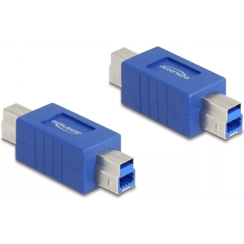 adapter złącza złącza DeLOCK 67227 USB Type-B niebieski