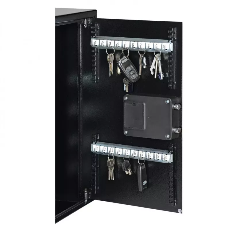 Sejf ścienny Yale YKB/550/DB1 zamek elektroniczny czarny 350x130x550mm