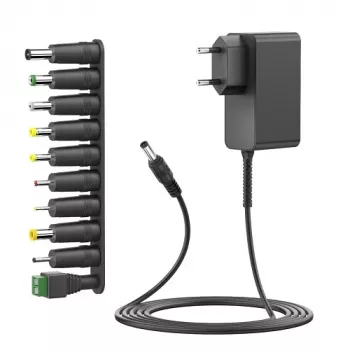 Zasilacz uniwersalny 30W: 12V, 2,5A