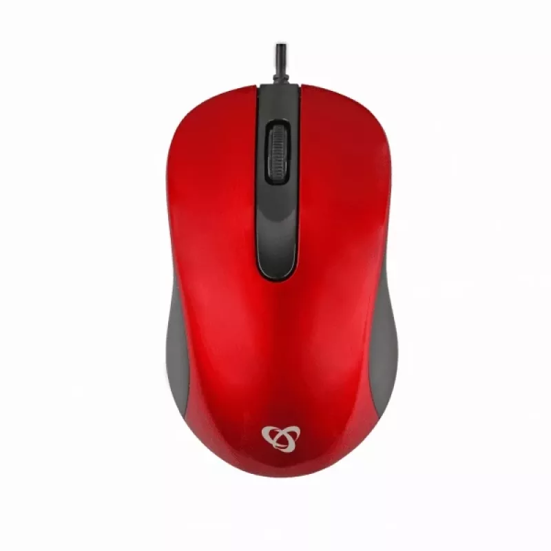 Sbox M-901 Mysz optyczna czerwona