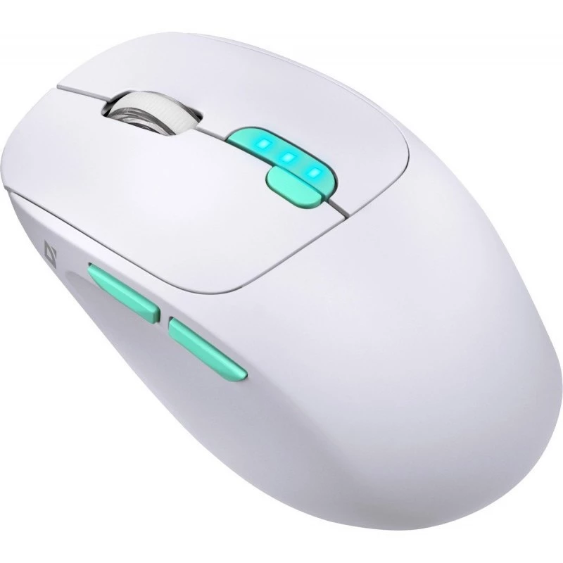 Mysz Defender NITTA MM-307 RF+BT OPTYCZNA 1600dpi 6P BIAŁA