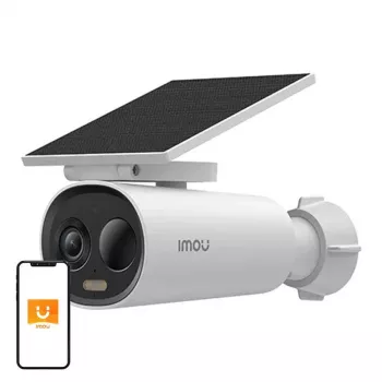 Kamera IP IMOU Cell 3C All-in-one — 3 MP (2304×1296), 2,8 mm, Wi‑Fi, PIR, IP66, bateria 5000 mAh, kąt widzenia 121°