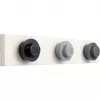 Uchwyt ścienny do Room Copenhagen LEGO 41110003 — szaro-czarny, wspornik montowany na ścianie do mebli dziecięcych