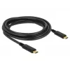 Kabel USB DeLOCK 83325 USB 2.0 3 m USB-C czarny