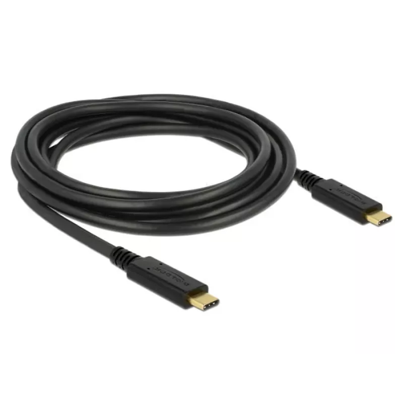 Kabel USB DeLOCK 83325 USB 2.0 3 m USB-C czarny