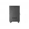 Wolnostojąca szafa rack LANBERG FF01-6824-23BL 24U 600×800 mm IP20 Czarna