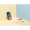 Etui man and wood do iPhone 12 mini — denim Czarny