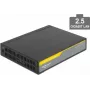 Przełącznik sieciowy DeLOCK 87781 2.5G Ethernet czarny
