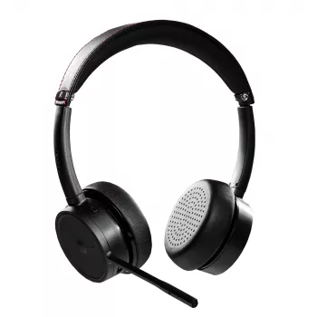 Zestaw słuchawkowy Tellur Voice Pro Wireless Call Center Headset Czarny TLL411007
