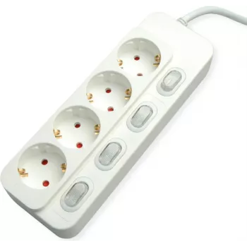 Listwa zasilająca VALUE 19.99.0940 — 4 gniazda z włącznikiem, kabel 1,5 m