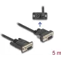 Kabel szeregowy DeLOCK 88219 1,8 m DB9 męski do DB9 męski