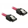 Kabel SATA DeLOCK 82676 0.3 m Czerwony