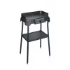 Stołowy grill elektryczny SEVERIN PG 8596, 2000 W, prostokątna kratka, czarny, sterowanie obrotowe