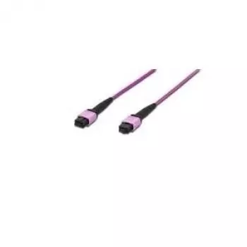 Światłowodowy kabel krosowy Digitus MPO żeński OM4 20m