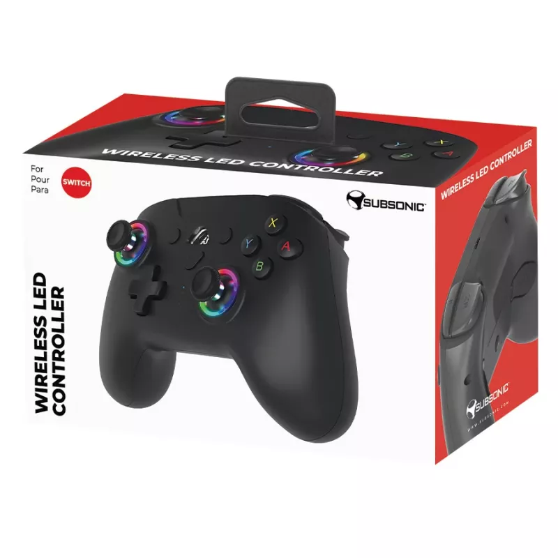 Subsonic Wireless LED Controller Black for Switch