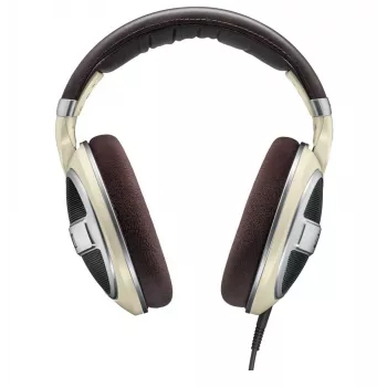 Słuchawki Sennheiser HD 599 — przewodowe wokółuszne, 50 Ω, 12–38500 Hz, kabel 1,2 m, kość słoniowa