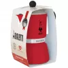 Bialetti Stovetop Espresso Maker Rainbow 3 filiżanki Czerwony