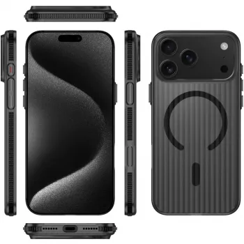 4smarts Design Case Aero do iPhone 17 Pro Max, czarny (541642)