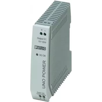 Zasilacz PHOENIX-CONTACT UNO-PS/1AC/12DC/ 30W — 12 V DC, 30 W, wejście 85–264 V AC