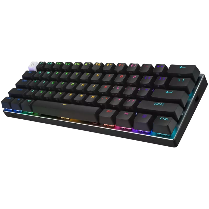 LOGITECH PRO X 60 LIGHTSPEED Bezprzewodowa Klawiatura Gamingowa (Tactile) - Czarny - PAN - 2.4GHZ/BT - EMEA28i-935 - PRZEŁĄCZNIK TACTILE